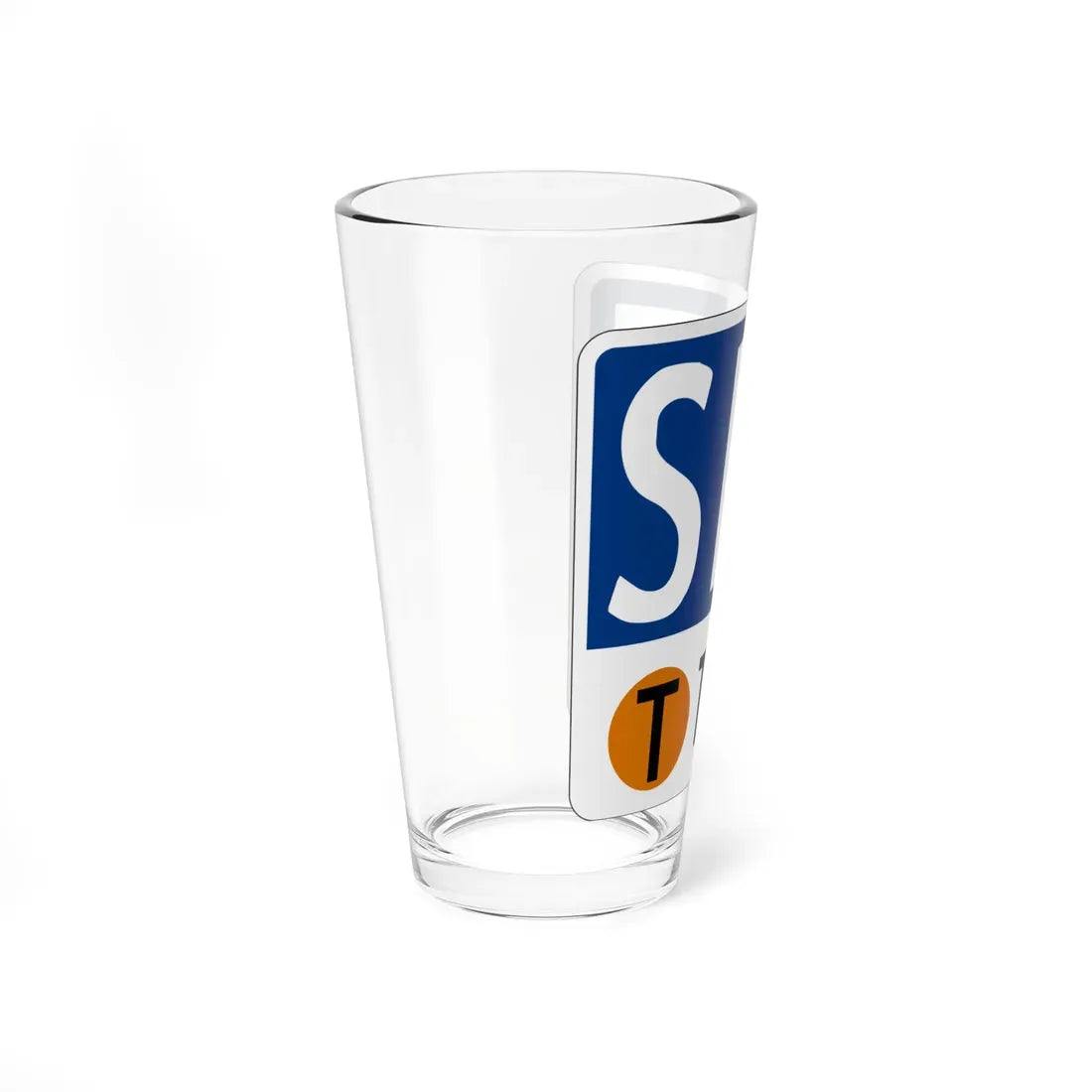 Toll Texas SRT new (Texas) (Road Sign) Pint Glass 16oz - Go Mug Yourself