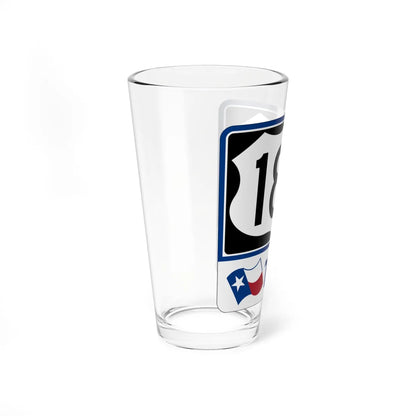 Toll Texas U.S. Highway 183 (Texas) (Road Sign) Pint Glass 16oz - Go Mug Yourself