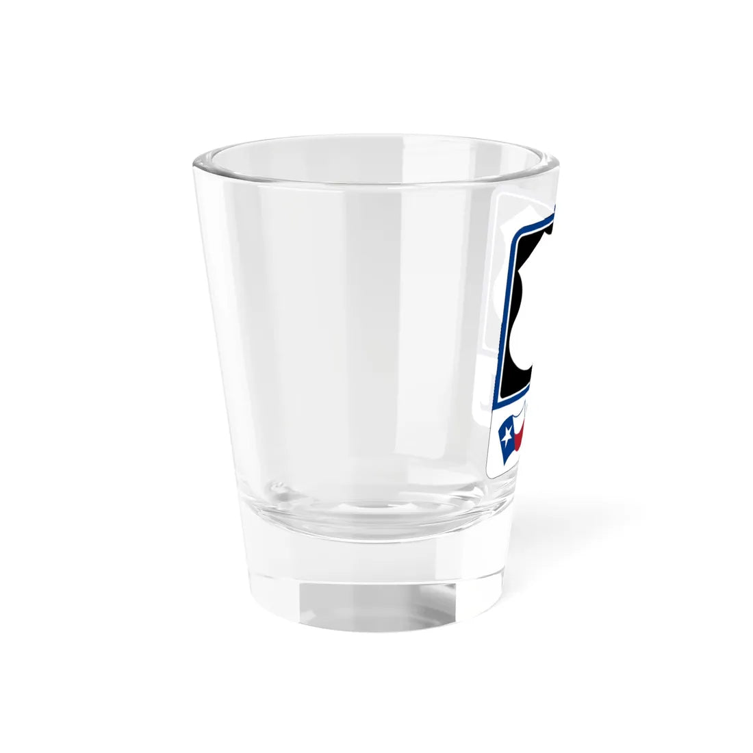 Toll Texas U.S. Highway blank (Texas) (Road Sign) Shot Glass 1.5oz - Go Mug Yourself
