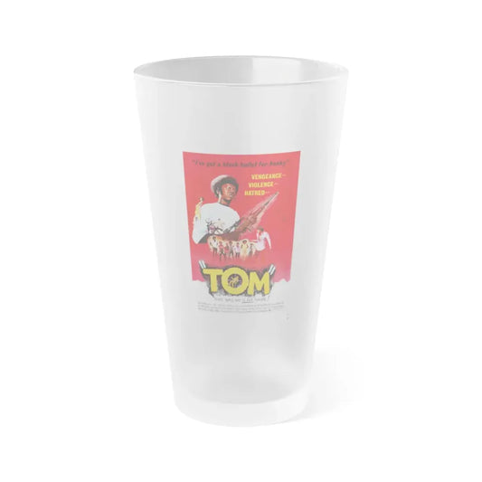 TOM (THE BAD BUNCH) 1973 Movie Poster - Frosted Pint Glass 16oz Default Title - Go Mug Yourself