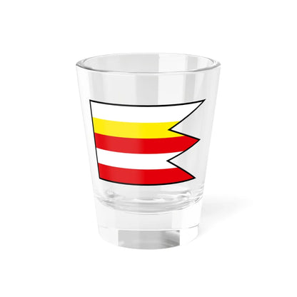 Tomasov Senec Flag (Slovakia) Shot Glass 1.5oz 1.5oz - Go Mug Yourself