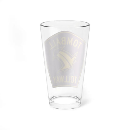Tomball Tollway (Texas) (Road Sign) Pint Glass 16oz - Go Mug Yourself