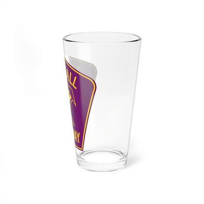 Tomball Tollway (Texas) (Road Sign) Pint Glass 16oz - Go Mug Yourself