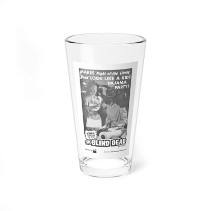 TOMBS OF THE BLIND DEAD (2) 1972 Movie Poster - Pint Glass 16oz-16oz-Go Mug Yourself