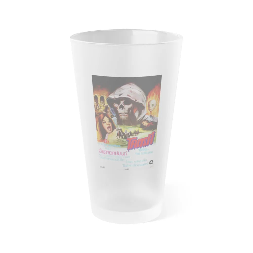 TOMBS OF THE BLIND DEAD (THAI) 1972 Movie Poster - Frosted Pint Glass 16oz-Go Mug Yourself