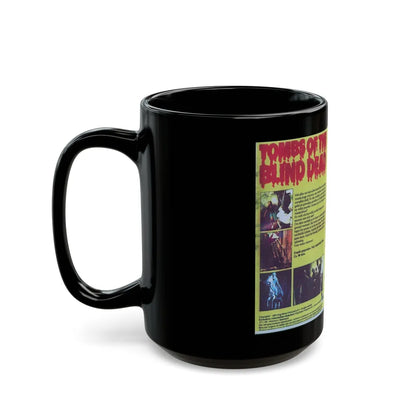 TOMBS OF THE BLIND DEAD (VHS COVER) - Black Coffee Mug-Go Mug Yourself