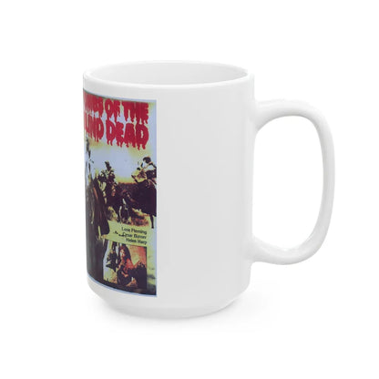 TOMBS OF THE BLIND DEAD (VHS COVER) - White Coffee Mug-Go Mug Yourself