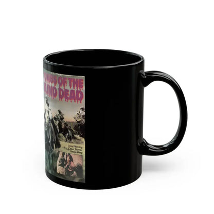 TOMBS OF THE BLIND ZOMBIES KING MOVIES (VHS COVER) - Black Coffee Mug - Go Mug Yourself
