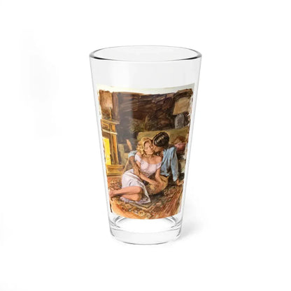 Tomorrow - Come Soon, Harlequin Romance 2607, Paperback Novel Cover, 1983 - Pint Glass 16oz 16oz - Go Mug Yourself