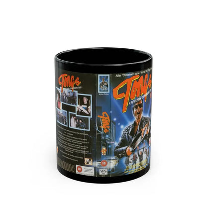 TONGS A NEW YORK CHINATOWN STORY (VHS COVER) - Black Coffee Mug 11oz - Go Mug Yourself