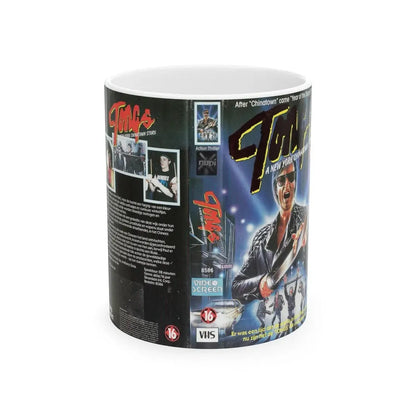 TONGS (VHS COVER) - White Coffee Mug 11oz - Go Mug Yourself