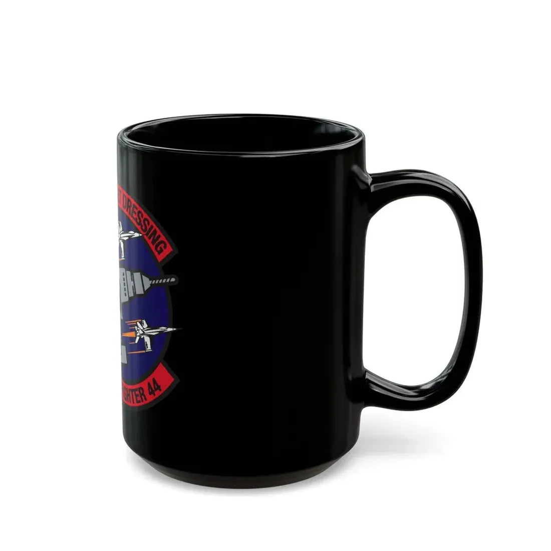Top Gun Strike Fiighter 44 (U.S. Navy) Black Coffee Mug - Go Mug Yourself
