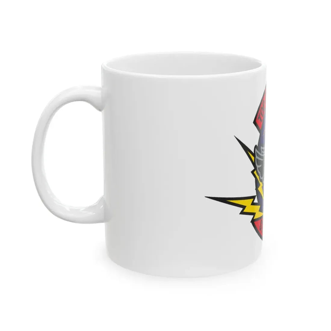 Top Gun Strike Fiighter 44 (U.S. Navy) White Coffee Mug - Go Mug Yourself