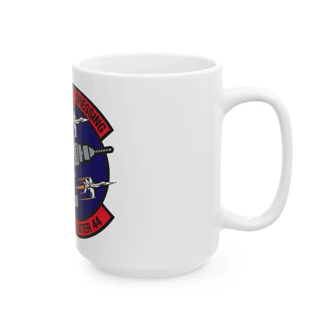 Top Gun Strike Fiighter 44 (U.S. Navy) White Coffee Mug - Go Mug Yourself