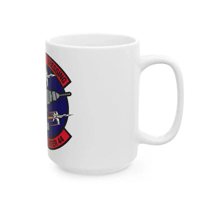 Top Gun Strike Fiighter 44 (U.S. Navy) White Coffee Mug - Go Mug Yourself
