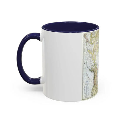 Top Of The World (1949) (Map) Accent Coffee Mug - Go Mug Yourself