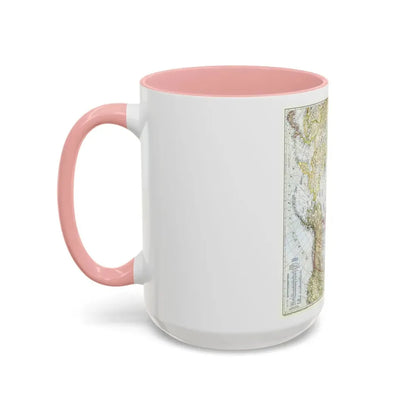 Top Of The World (1949) (Map) Accent Coffee Mug - Go Mug Yourself