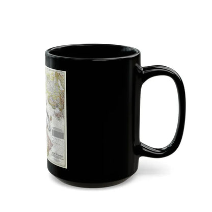 Top Of The World (1949) (Map) Black Coffee Mug - Go Mug Yourself