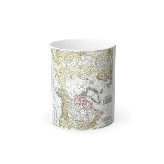Top Of The World (1949) (Map) Color Changing Mug 11oz Default Title - Go Mug Yourself