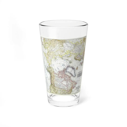 Top Of The World (1949) (Map) Pint Glass 16oz 16oz - Go Mug Yourself