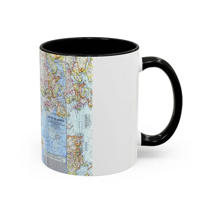 Top Of The World (1965) (Map) Accent Coffee Mug - Go Mug Yourself