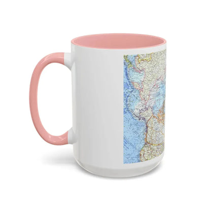 Top Of The World (1965) (Map) Accent Coffee Mug - Go Mug Yourself