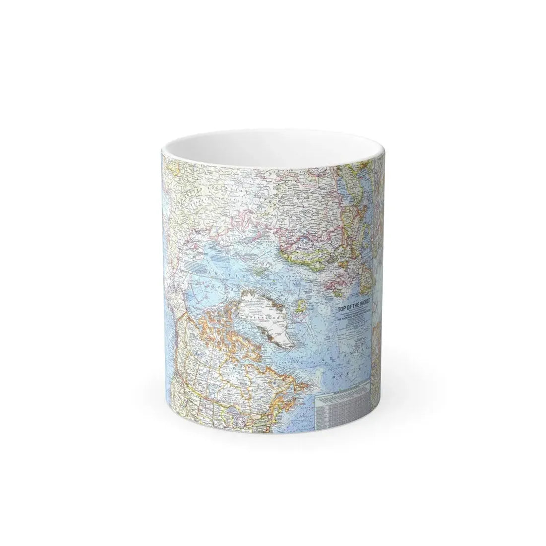 Top Of The World (1965) (Map) Color Changing Mug 11oz Default Title - Go Mug Yourself
