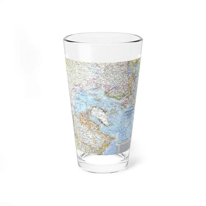 Top Of The World (1965) (Map) Pint Glass 16oz-16oz-Go Mug Yourself