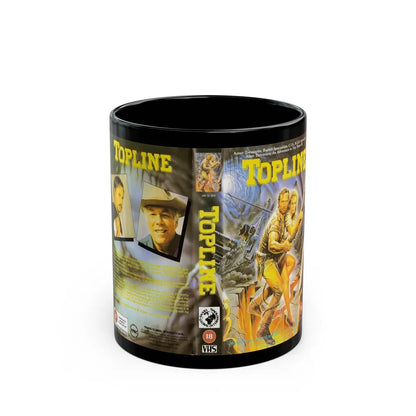 TOPLINE (VHS COVER) - Black Coffee Mug-11oz-Go Mug Yourself