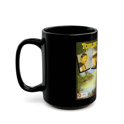 TOPLINE (VHS COVER) - Black Coffee Mug-Go Mug Yourself