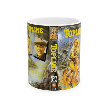 TOPLINE (VHS COVER) - White Coffee Mug 11oz - Go Mug Yourself