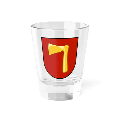 Toporiv coat of arms escutcheon (Ukraine) (Coat of Arms) Shot Glass 1.5oz 1.5oz - Go Mug Yourself