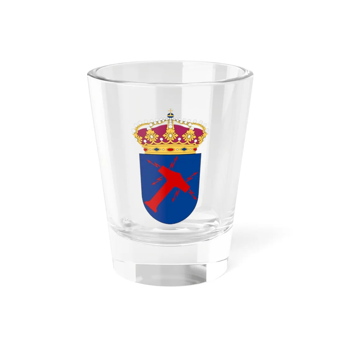 Tor statsisbrytare vapen (Sweden) (Coat of Arms) Shot Glass 1.5oz 1.5oz - Go Mug Yourself