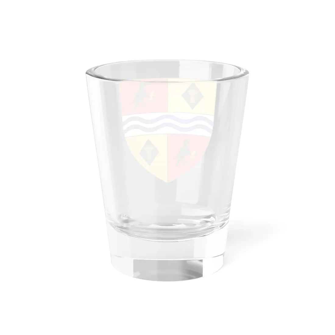 Torfaen COA shield (United Kingdom) (Coat of Arms) Shot Glass 1.5oz - Go Mug Yourself