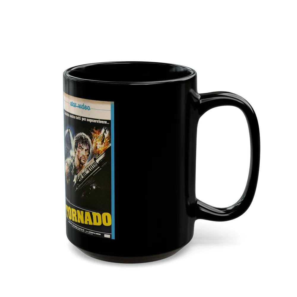 TORNADO (VHS COVER) - Black Coffee Mug-Go Mug Yourself