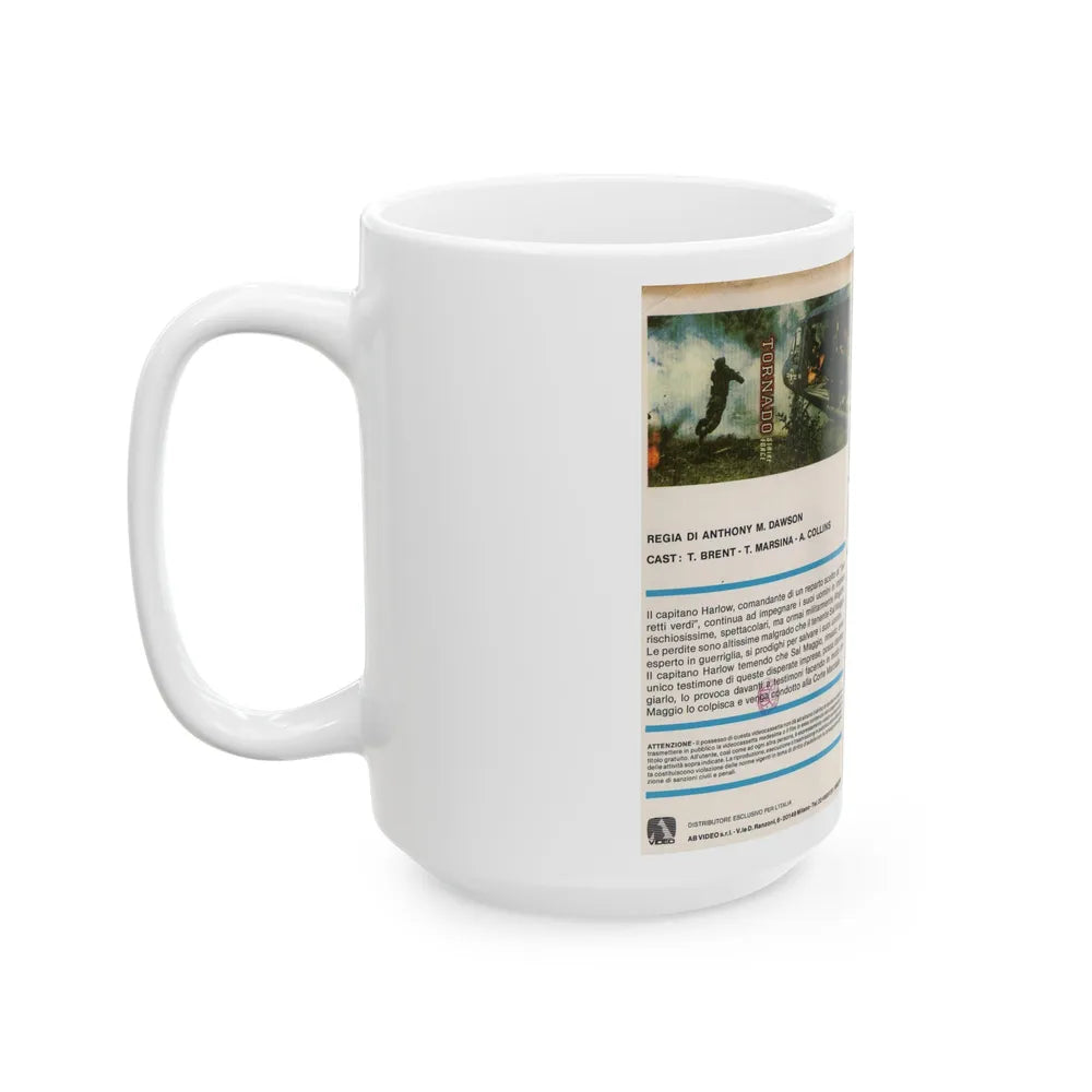 TORNADO (VHS COVER) - White Coffee Mug-Go Mug Yourself