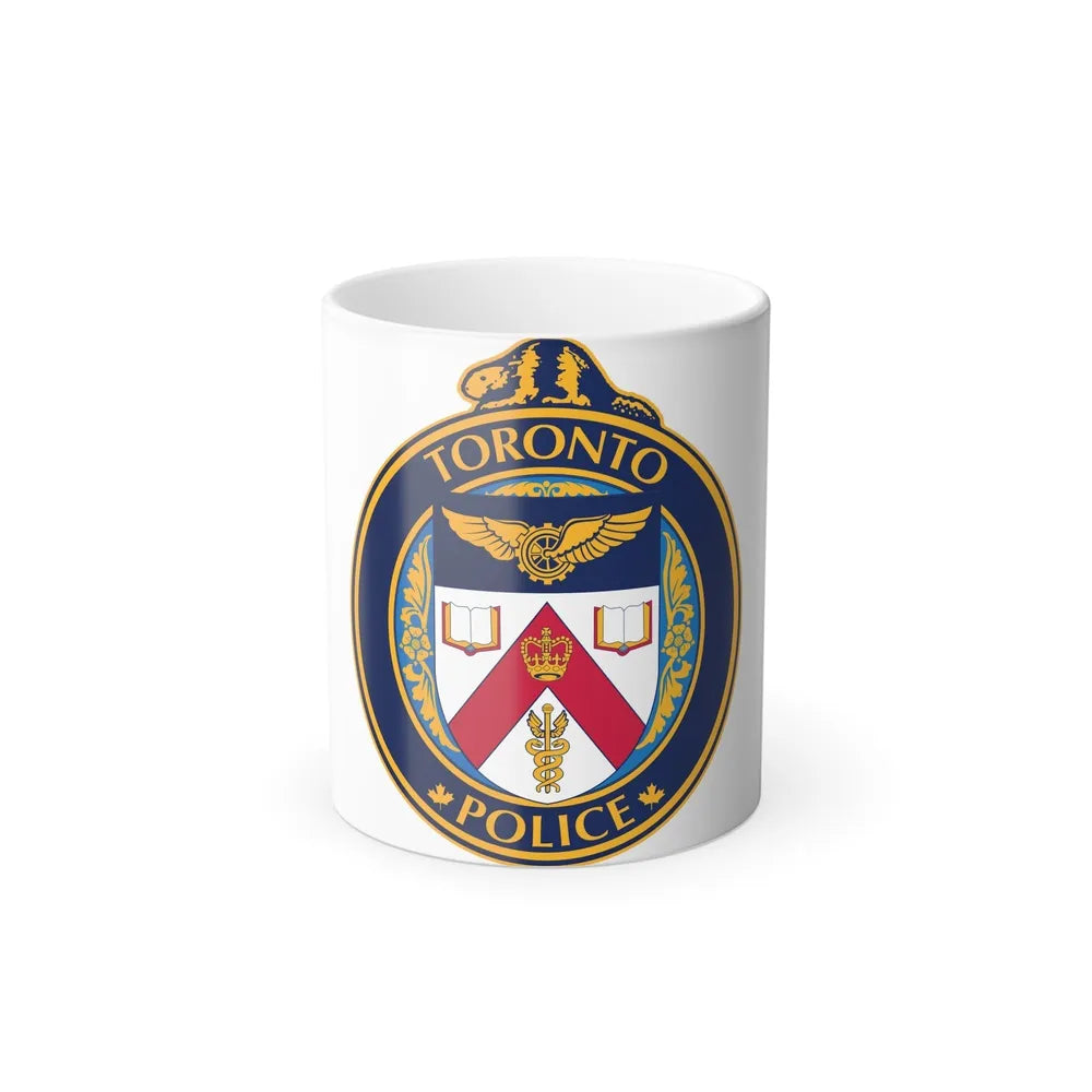 Toronto Police Service - Color Changing Mug 11oz-11oz-Go Mug Yourself