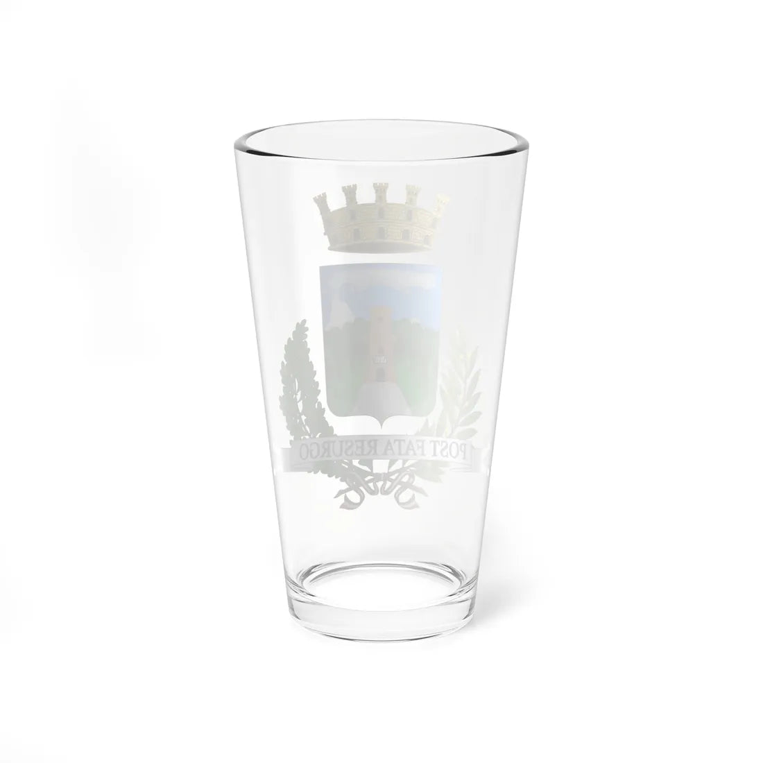 Torre del Greco-Stemma (Italy) (Coat of Arms) Pint Glass 16oz - Go Mug Yourself