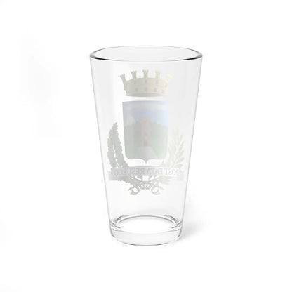 Torre del Greco-Stemma (Italy) (Coat of Arms) Pint Glass 16oz - Go Mug Yourself