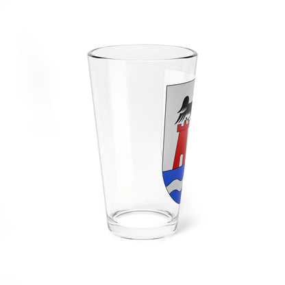Torricella-Taverne-coat of arms (Switzerland) (Coat of Arms) Pint Glass 16oz - Go Mug Yourself