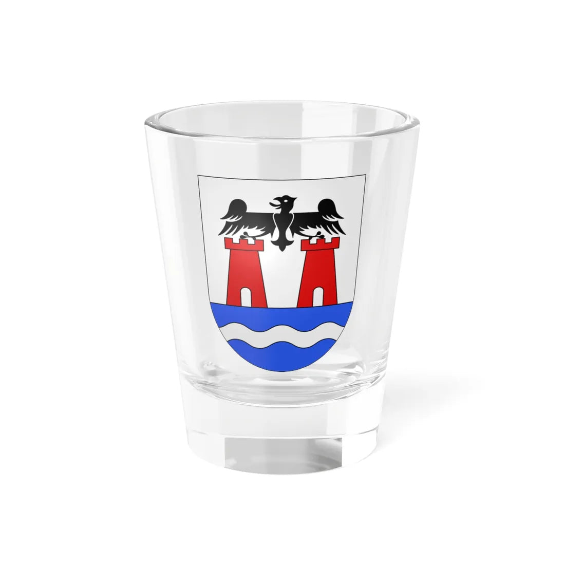 Torricella-Taverne-coat of arms (Switzerland) (Coat of Arms) Shot Glass 1.5oz 1.5oz - Go Mug Yourself