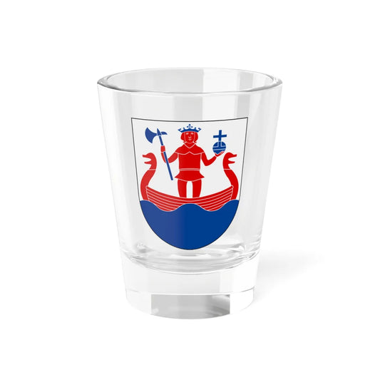 Torshälla vapen (Sweden) (Coat of Arms) Shot Glass 1.5oz 1.5oz - Go Mug Yourself