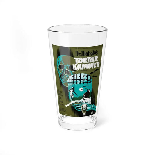 TORTURE GARDEN (2) 1967 Movie Poster - Pint Glass 16oz 16oz - Go Mug Yourself