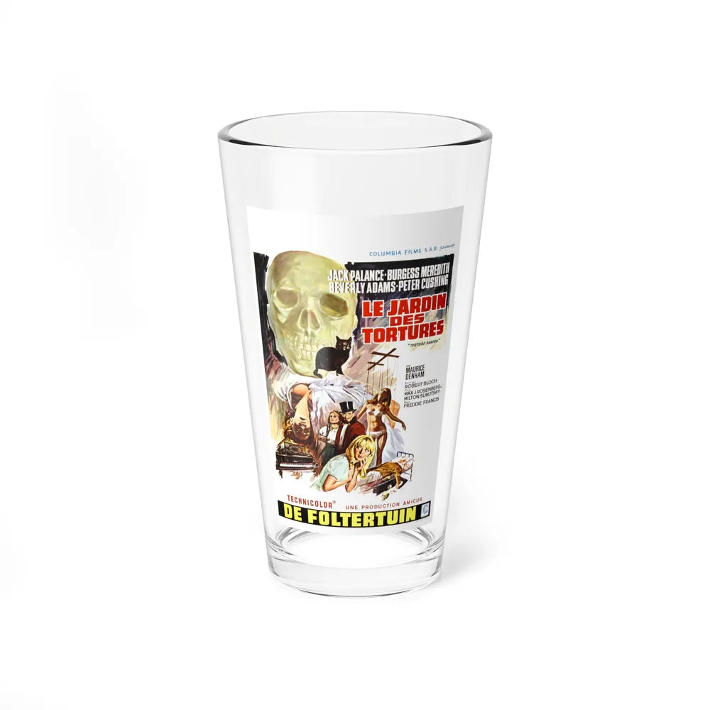 TORTURE GARDEN (BELGIAN) 1967 Movie Poster - Pint Glass 16oz-16oz-Go Mug Yourself