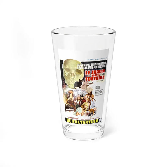 TORTURE GARDEN (BELGIAN) 1967 Movie Poster - Pint Glass 16oz 16oz - Go Mug Yourself