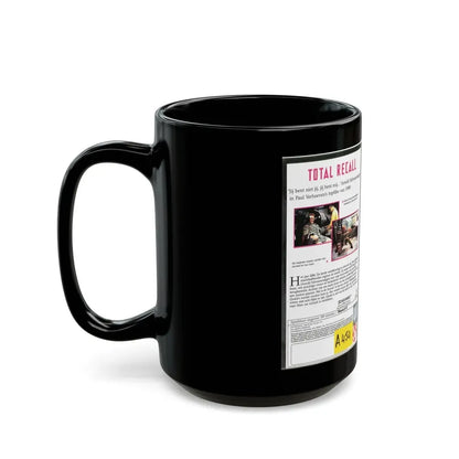 TOTAL RECALL (VHS COVER) - Black Coffee Mug - Go Mug Yourself
