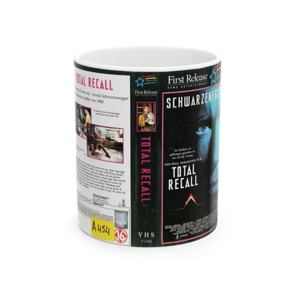 TOTAL RECALL (VHS COVER) - White Coffee Mug 11oz - Go Mug Yourself