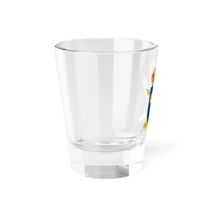 Totalförsvarets plikt- och prövningsverk vapen (Sweden) (Coat of Arms) Shot Glass 1.5oz - Go Mug Yourself