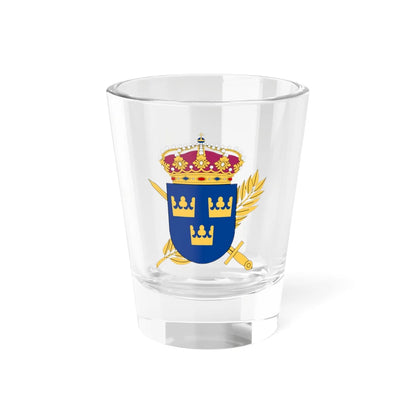 Totalförsvarets pliktverk vapen (Sweden) (Coat of Arms) Shot Glass 1.5oz 1.5oz - Go Mug Yourself