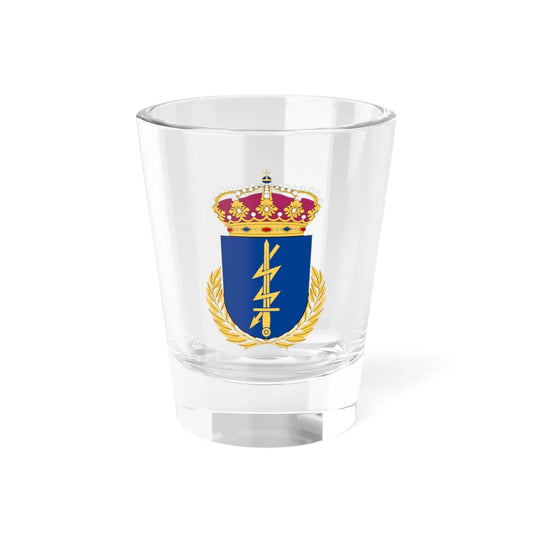 Totalförsvarets signalskyddsskola vapen (Sweden) (Coat of Arms) Shot Glass 1.5oz 1.5oz - Go Mug Yourself